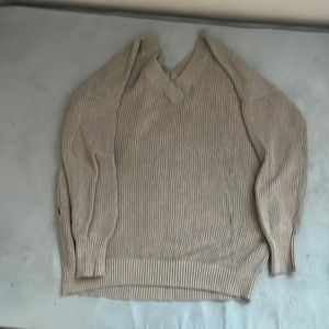 Off shoulder Victoria’s Secret sweater.